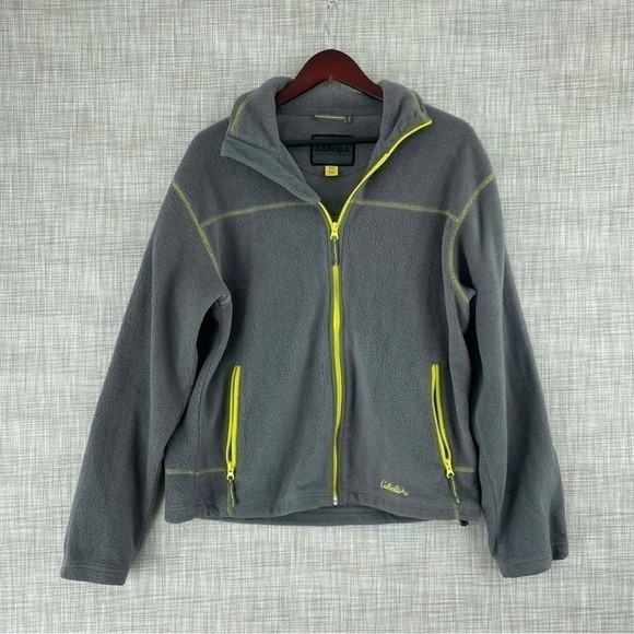 Cabela's mens size Medium long sleeve full zip fleece sweater 0745 - Picture 1 of 9